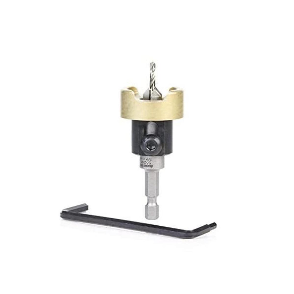 Amana Tool 55241 Avellanador con punta de carburo sin