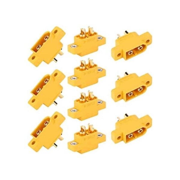 Amass 10 unids XT60EM montable XT60 conector macho para_1