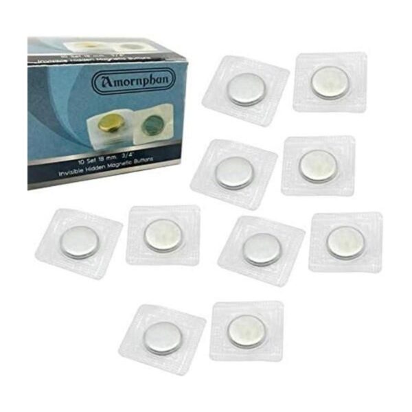 Amornphan 10 Unidades 0.709 in.34 Invisible Ocultos