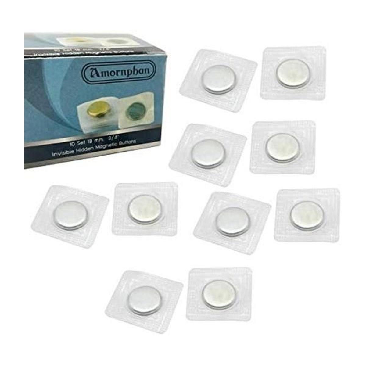 Amornphan 10 Unidades 0.709 in.34 Invisible Ocultos