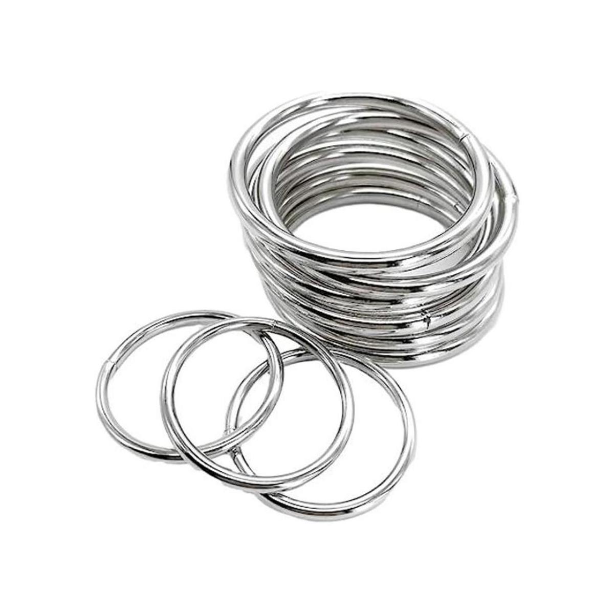 Anillos de metal de 2 pulgadas para perchas de plantas
