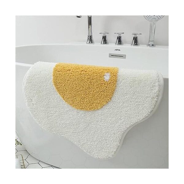 Ankah Alfombra de baño linda antideslizante para cuarto de