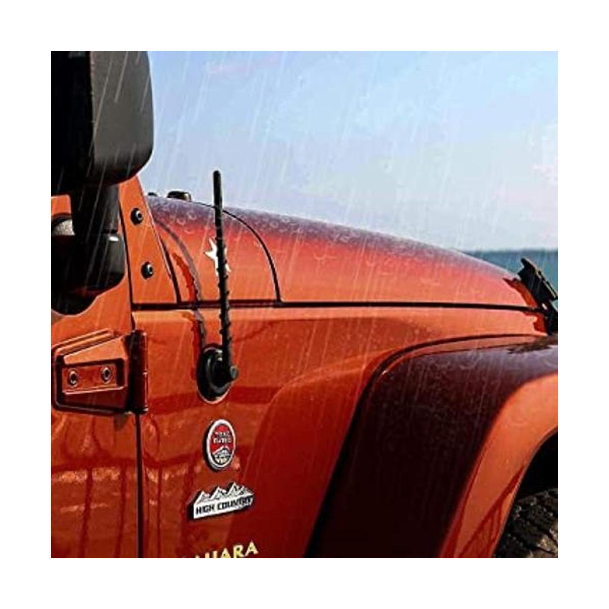 Antena corta para Jeep Wrangler JK JKU JL JT JLU Gladiator