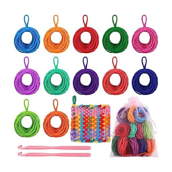 Aodaer 288 trabillas para agarradera de telar bucles para