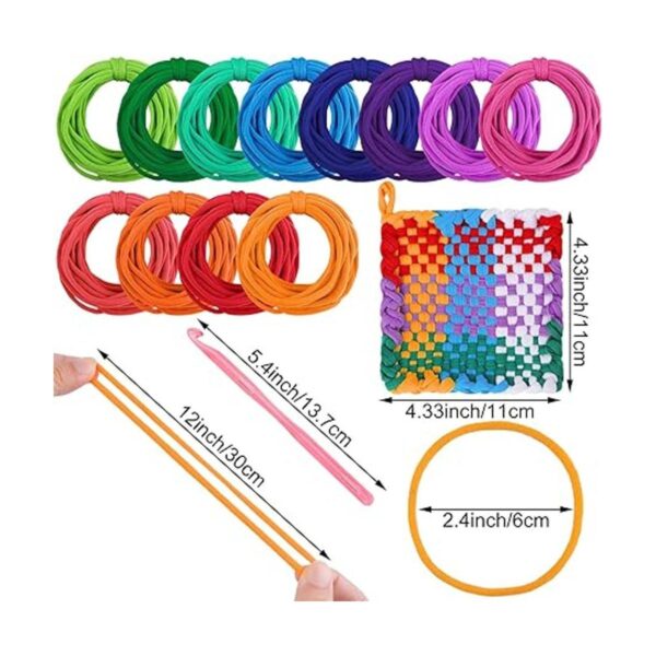 Aodaer 288 trabillas para agarradera de telar bucles para