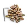 Anwenk Paquete de tornillos para muebles 40 unidades de_1