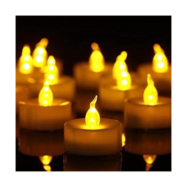 Anziner Luces de té paquete de 50 velas LED sin llama_1