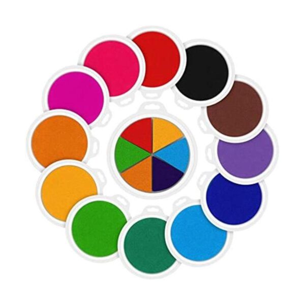 Aodaer Paquete de 13 almohadillas de tinta grandes para_1