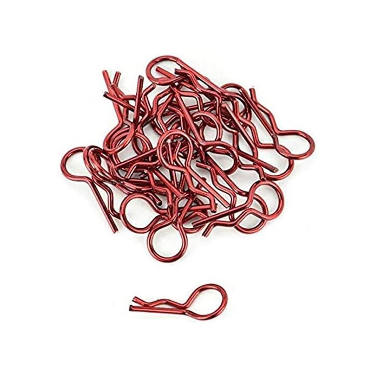 Apex RC Products 110 Clips de cuerpo anodizado RC grandes