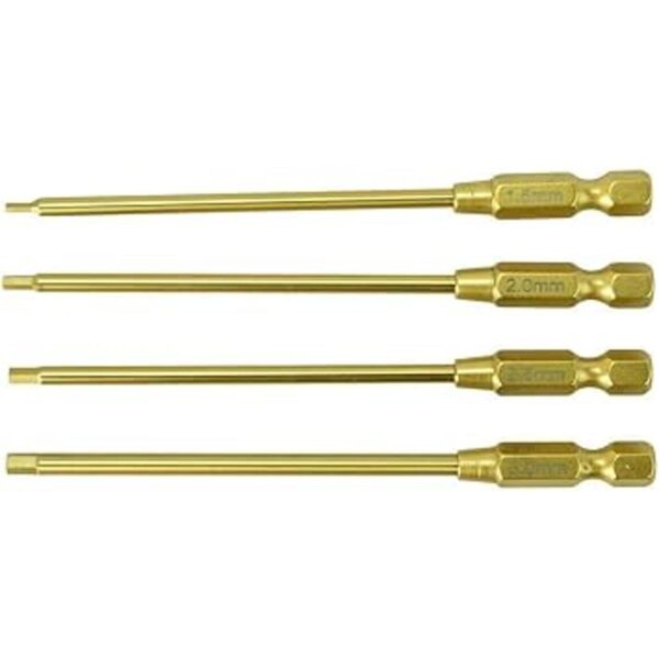Apex RC Products Juego de llaves Allen de titanio de 15_4