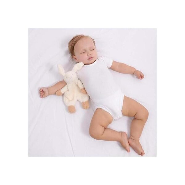 Apricot Lamb Manta de seguridad de animales de peluche_3