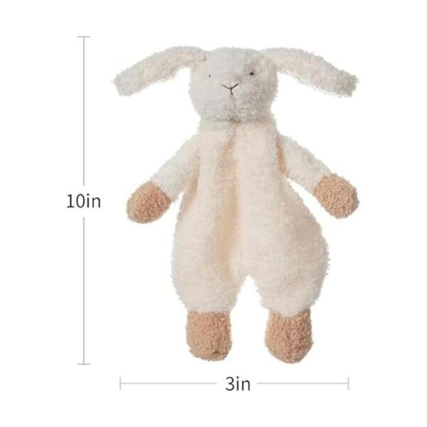 Apricot Lamb Manta de seguridad de animales de peluche_2