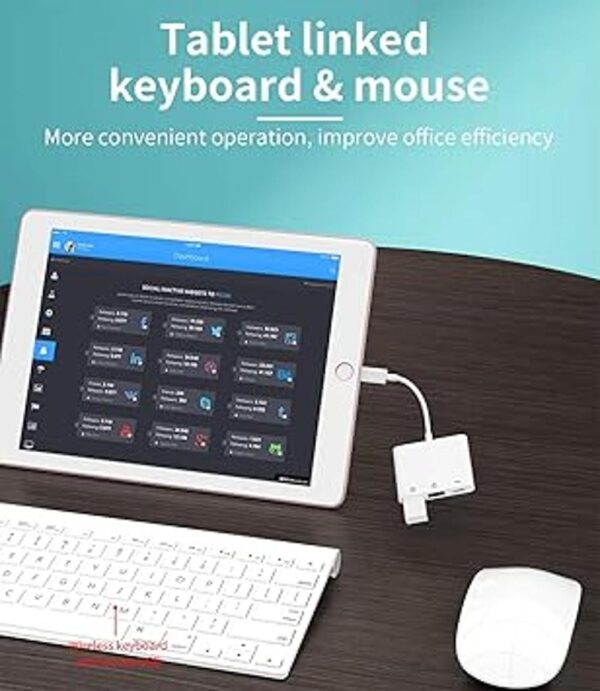 Apple Certified Lightning macho a USB hembra adaptador OTG_2
