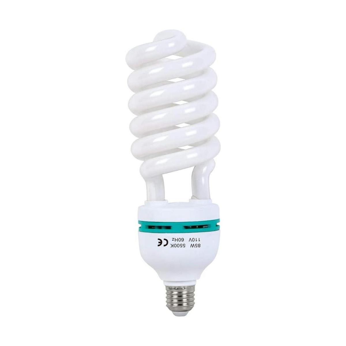 Aqirui Bombilla de 85 W 5500 K CFL de luz diurna en