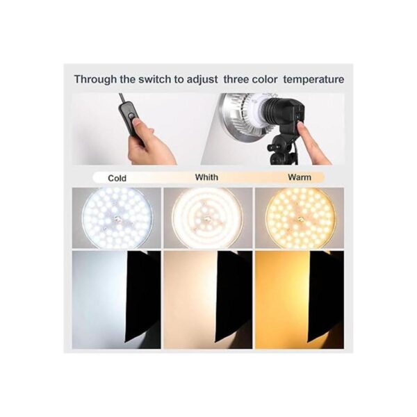 Aqirui Bombilla de 85 W regulable tricolor LED bombillas_2