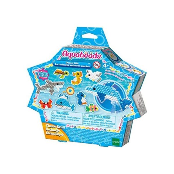 Aquabeads Arts Crafts Ocean Life Recambio con cuentas y_1