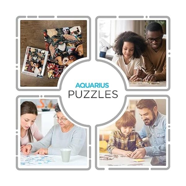 Aquarius Gremlins Puzzle 500 piezas diseño de collage_4