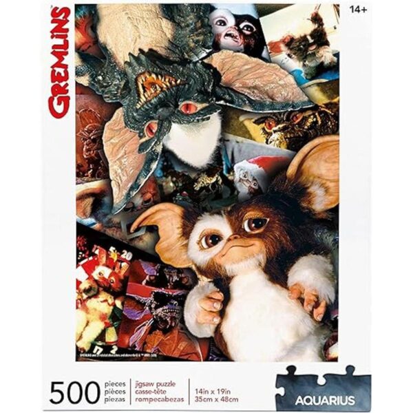 Aquarius Gremlins Puzzle 500 piezas diseño de collage_1