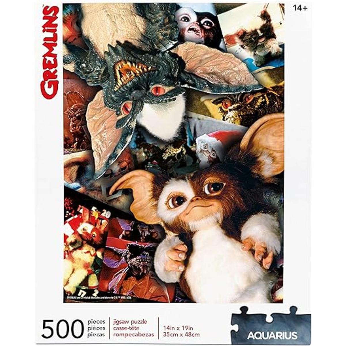 Aquarius Gremlins Puzzle 500 piezas diseño de collage