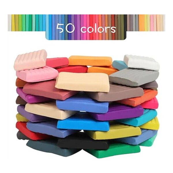 Arcilla polimérica de 50 colores kit de iniciación de_2