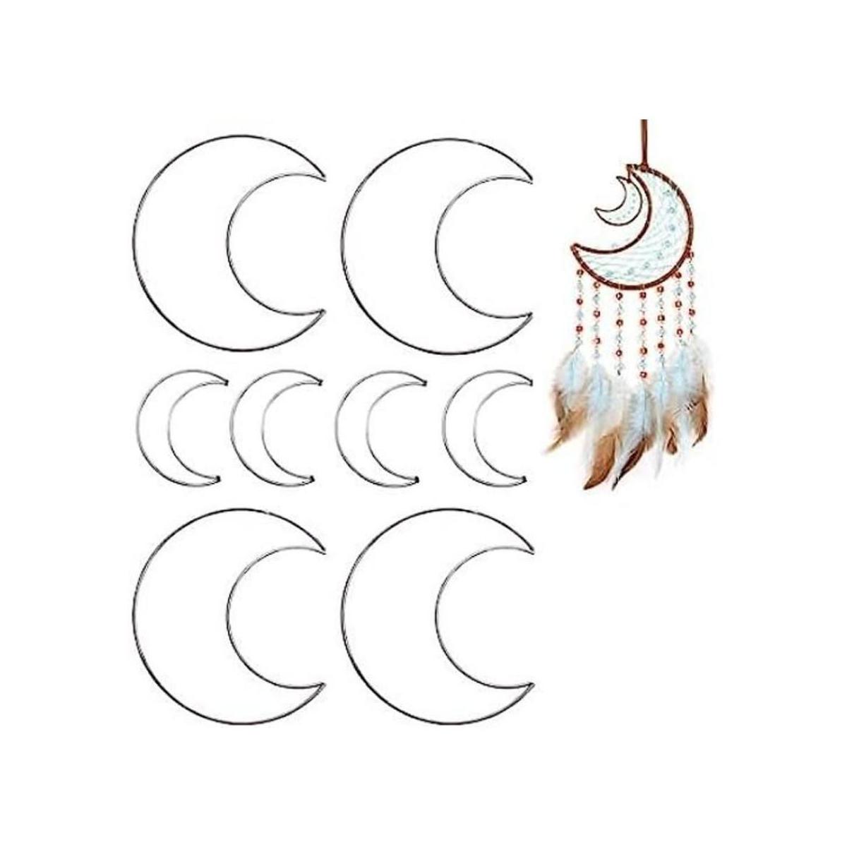 Aro de metal para manualidades 6 pulgadas 2 pulgadas 8