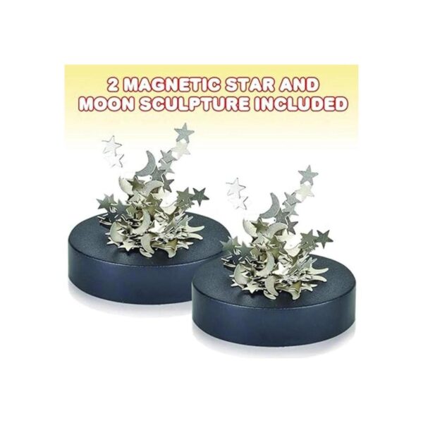 ArtCreativity Escultura magnética de lunas y estrellas_2