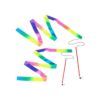 ArtCreativity Juego de 2 varitas de cinta de arco iris_1