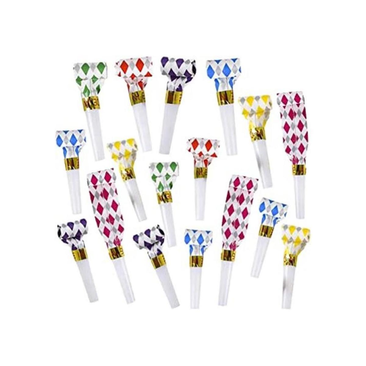 ArtCreativity Blow Outs Whistles Party Pack of 36 Musical