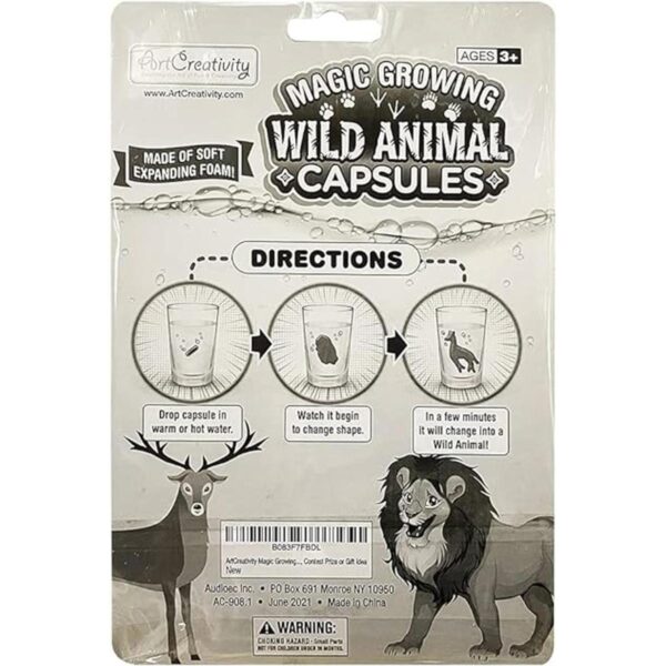 ArtCreativity Cápsulas mágicas de animales que crecen en_2