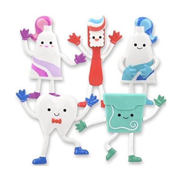 ArtCreativity Dental Bendable Surtido juego de 5 figuras_1