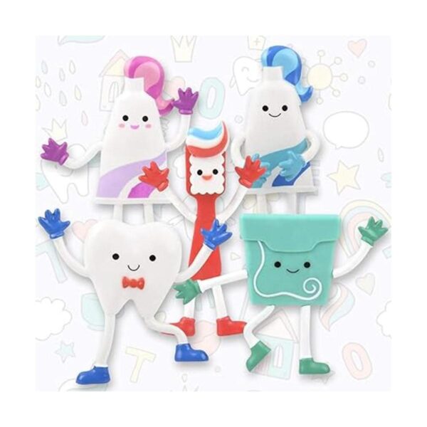 ArtCreativity Dental Bendable Surtido juego de 5 figuras_4
