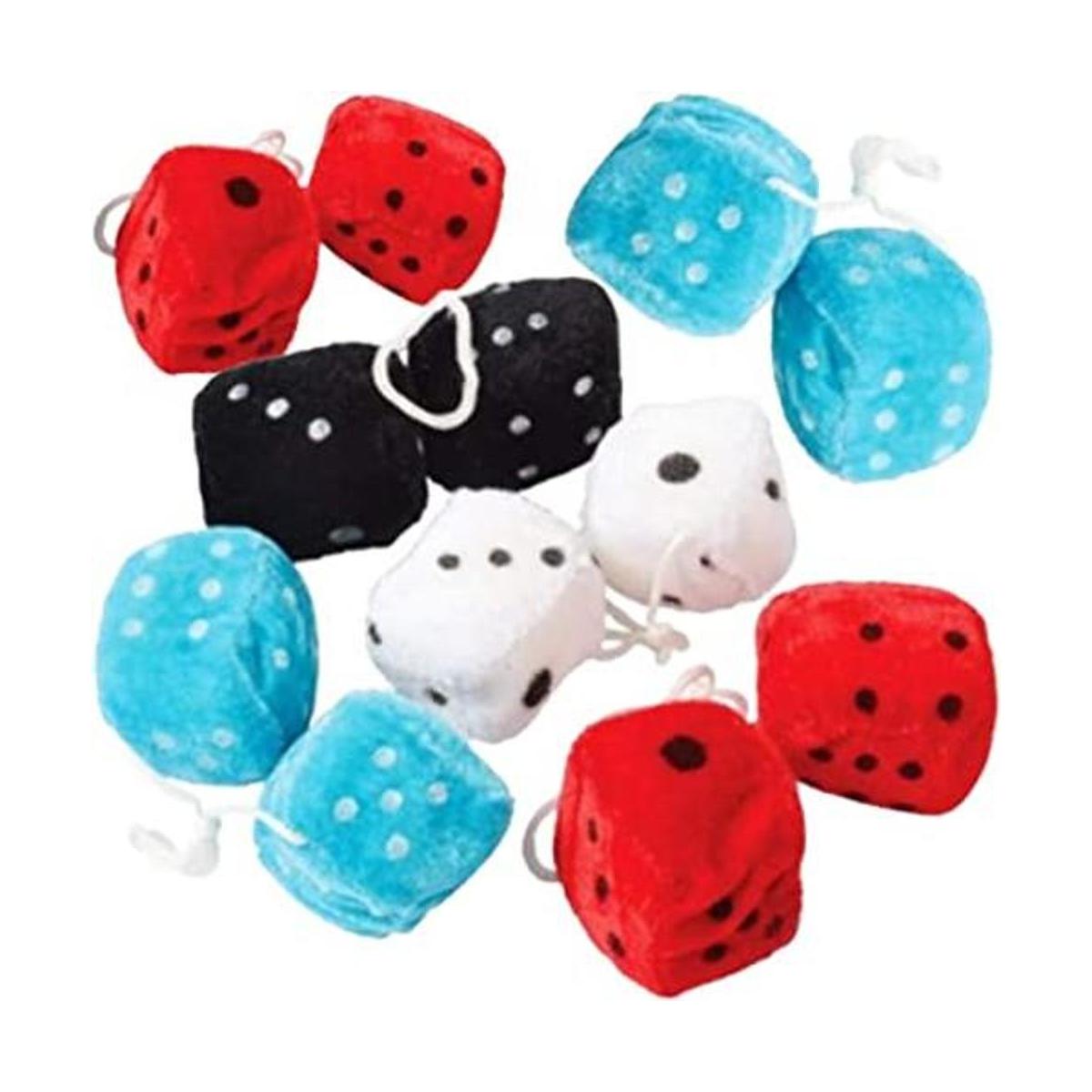 ArtCreativity Dados de peluche para niños y adultos 12