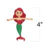 ArtCreativity Figuras de sirena flexibles juego de 12_3