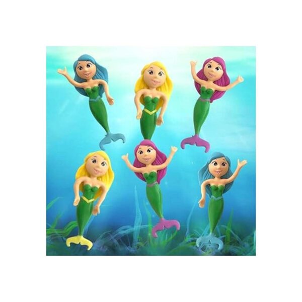 ArtCreativity Figuras de sirena doblables juego de 12_4