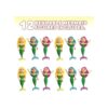ArtCreativity Figuras de sirena doblables juego de 12_2