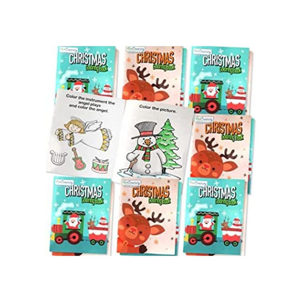 ArtCreativity Libros para colorear de Navidad para niños