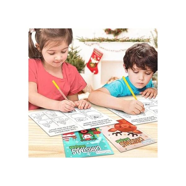 ArtCreativity Libros para colorear de Navidad para niños_4