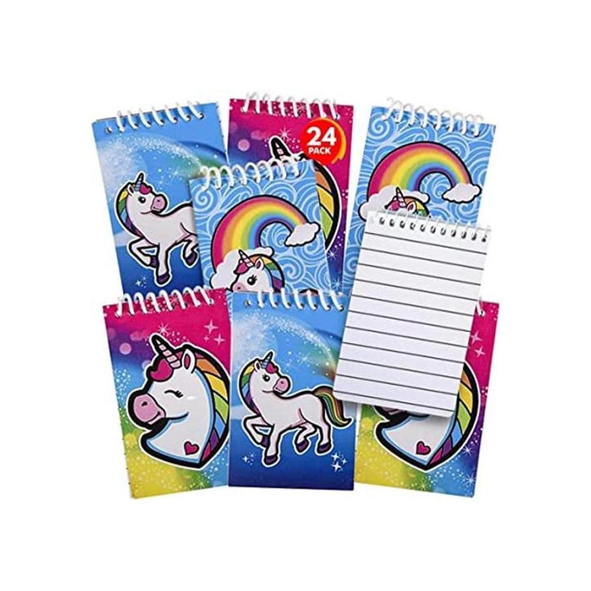 ArtCreativity Mini cuaderno espiral de unicornio paquete