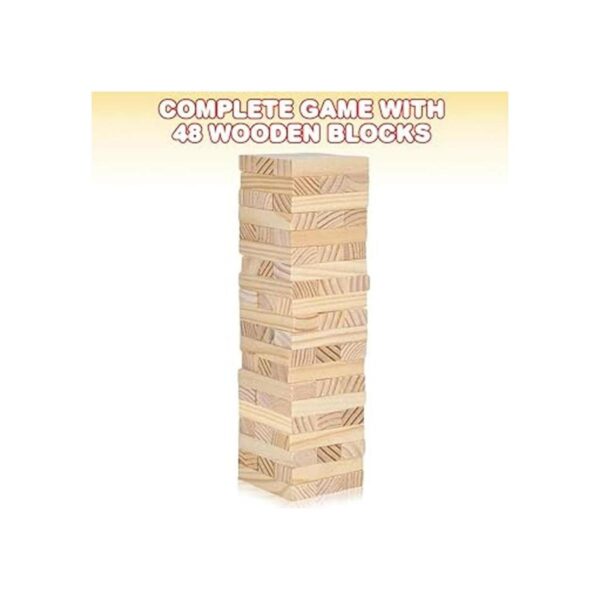 ArtCreativity Mini juego de torre de madera juego de_2
