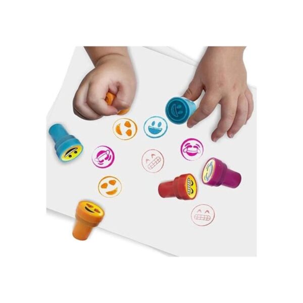 ArtCreativity Sellos de emoticones para niños paquete de