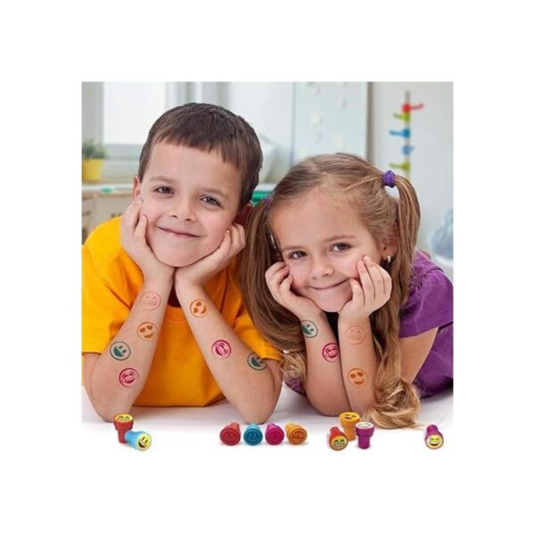 ArtCreativity Sellos de emoticones para niños paquete de