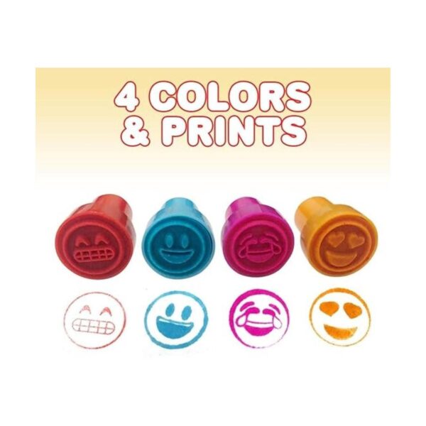ArtCreativity Sellos de emoticones para niños paquete de