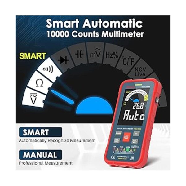 AstroAI Multímetro digital 10000 unidades TRMS Voltímetro_3