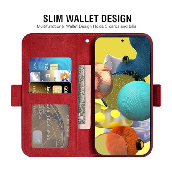 Asuwish Funda de piel para Samsung A51 5G y Galaxy A51 5G_3