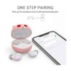 Auriculares inalámbricos rosados auriculares Bluetooth_4