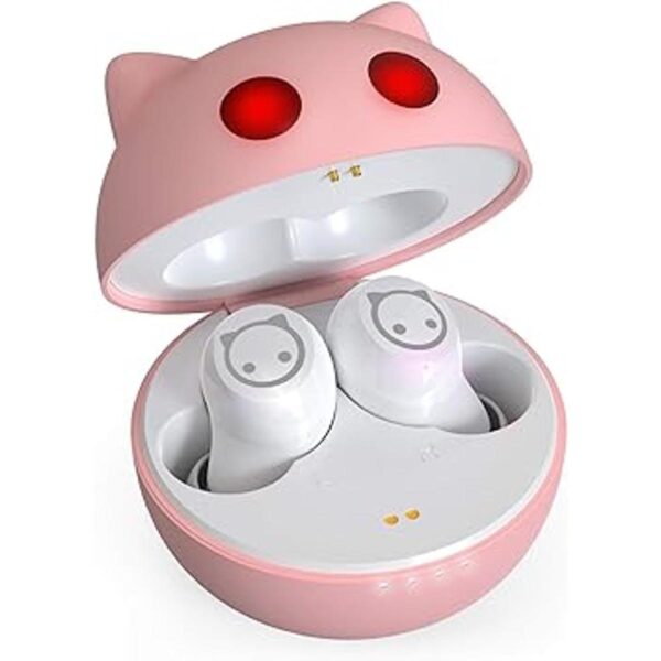 Auriculares inalámbricos rosados auriculares Bluetooth_2