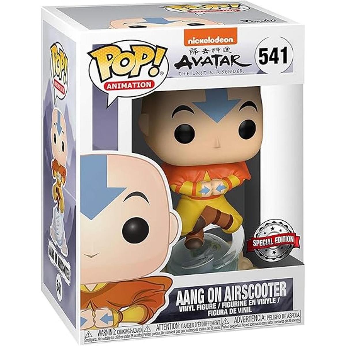 Avatar El último maestro del aire Aang on Airscooter