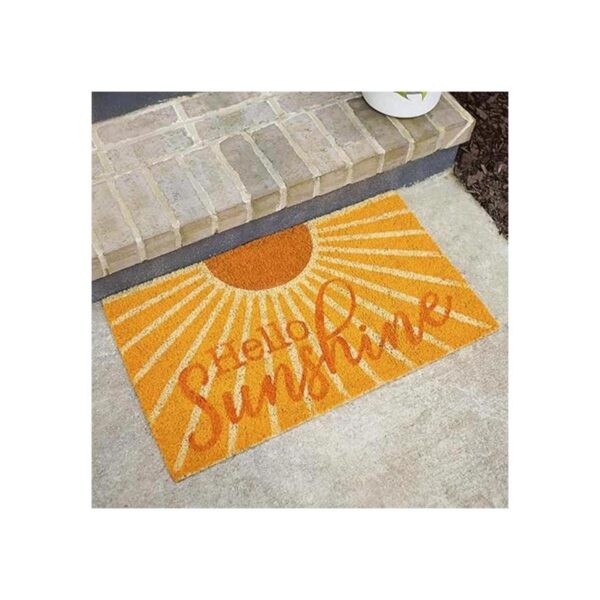 Avera Products Hello Sunshine felpudo de fibra de coco_2