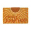 Avera Products Hello Sunshine felpudo de fibra de coco_1