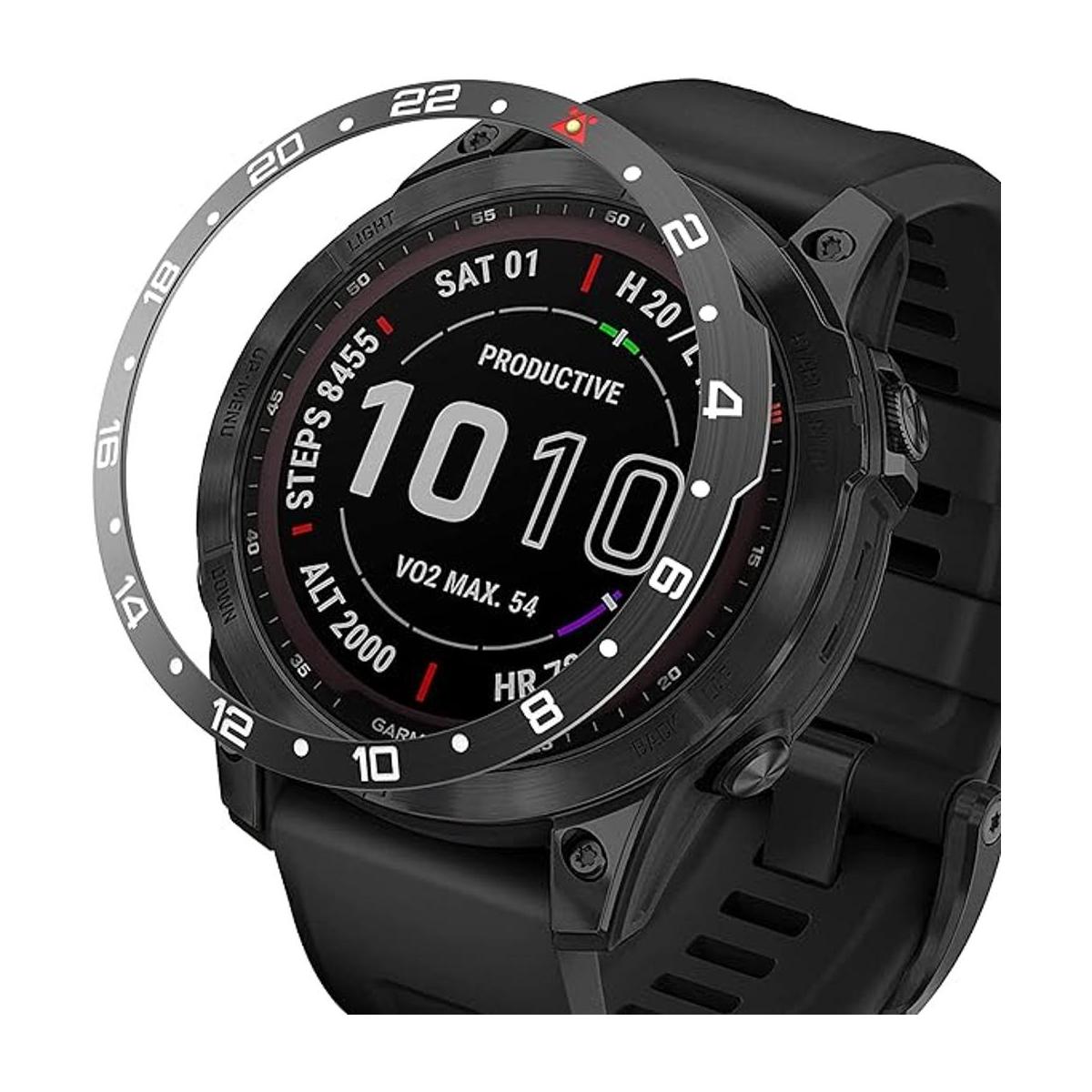 BAIHUIAM Anillo de bisel compatible con Garmin Fenix 7